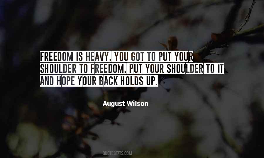 August Wilson Quotes #803821