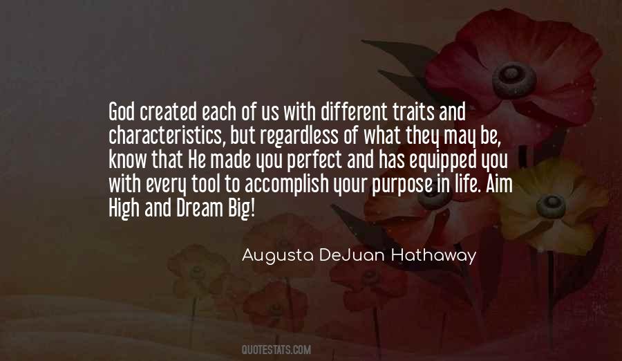 Augusta DeJuan Hathaway Quotes #1078968