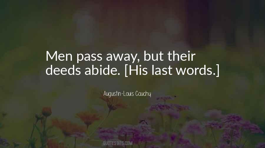 Augustin-Louis Cauchy Quotes #336602