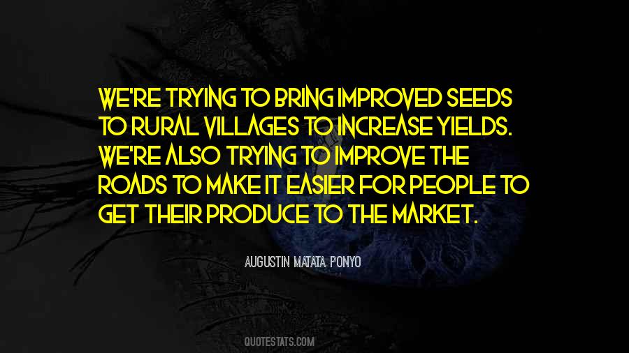 Augustin Matata Ponyo Quotes #1848223