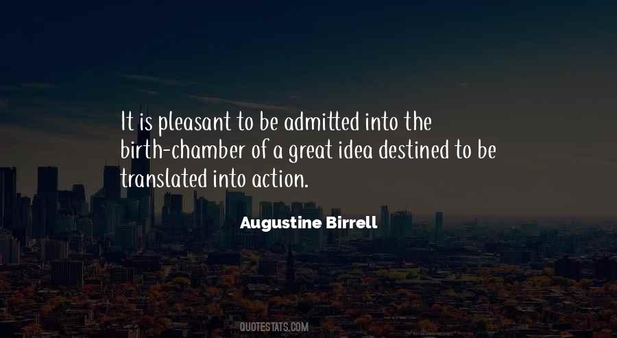 Augustine Birrell Quotes #1513713