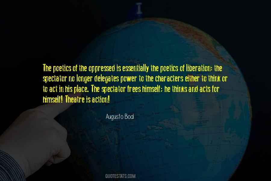 Augusto Boal Quotes #218981