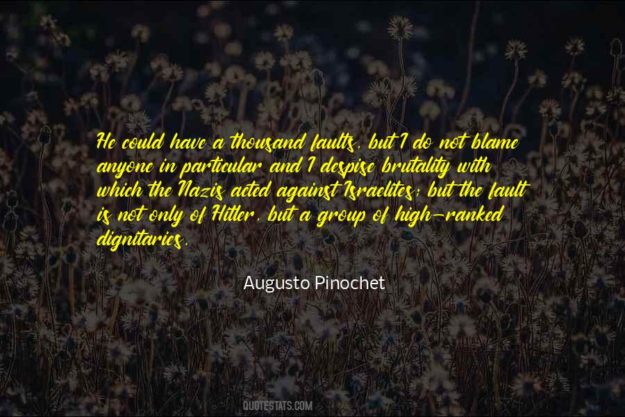 Augusto Pinochet Quotes #188101