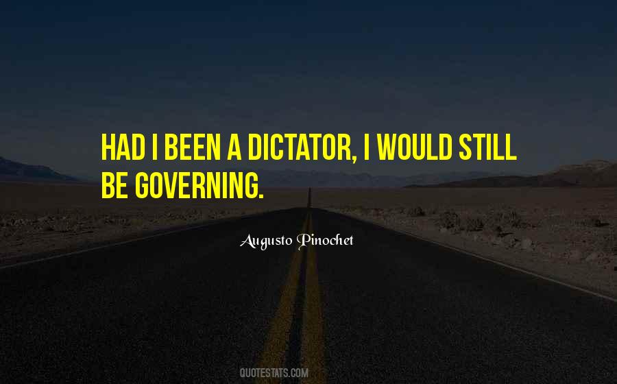 Augusto Pinochet Quotes #68469