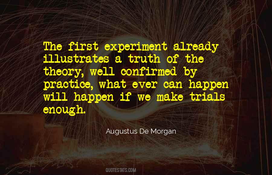 Augustus De Morgan Quotes #180203