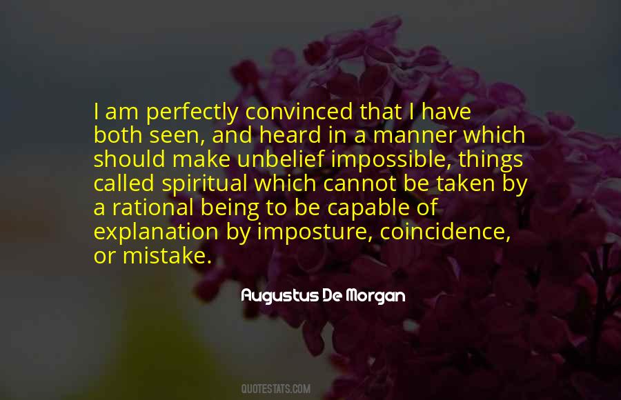 Augustus De Morgan Quotes #439643