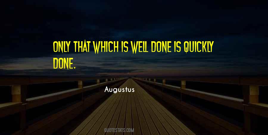 Augustus Quotes #177379