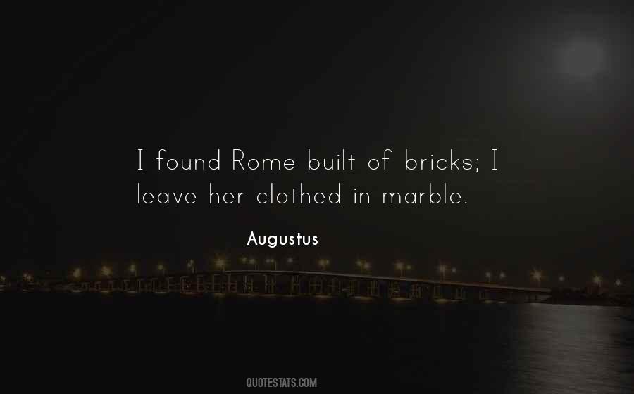 Augustus Quotes #693976