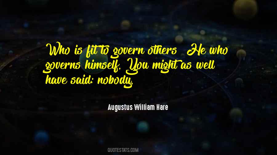 Augustus William Hare Quotes #677239
