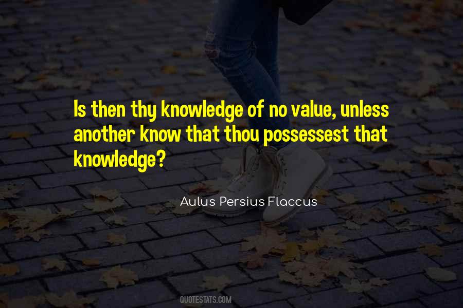 Aulus Persius Flaccus Quotes #1477249