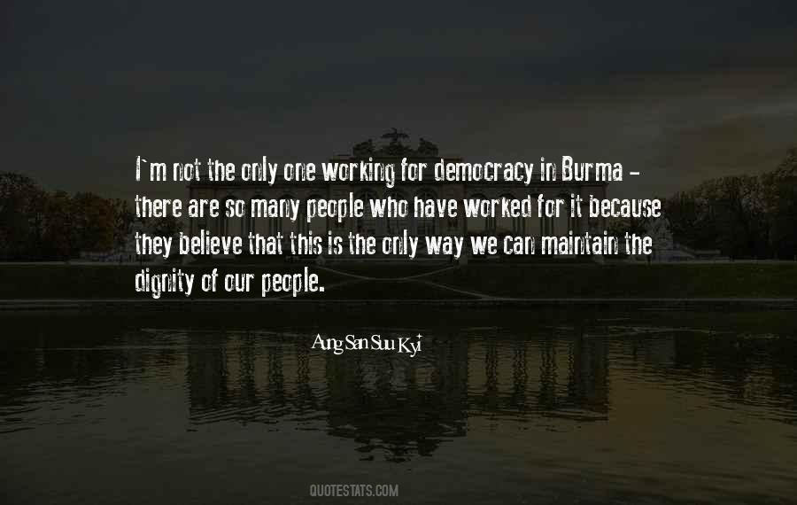 Aung San Suu Kyi Quotes #1213947
