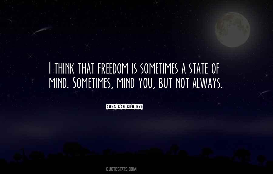 Aung San Suu Kyi Quotes #1548565