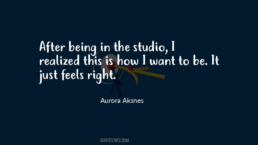 Aurora Aksnes Quotes #111217