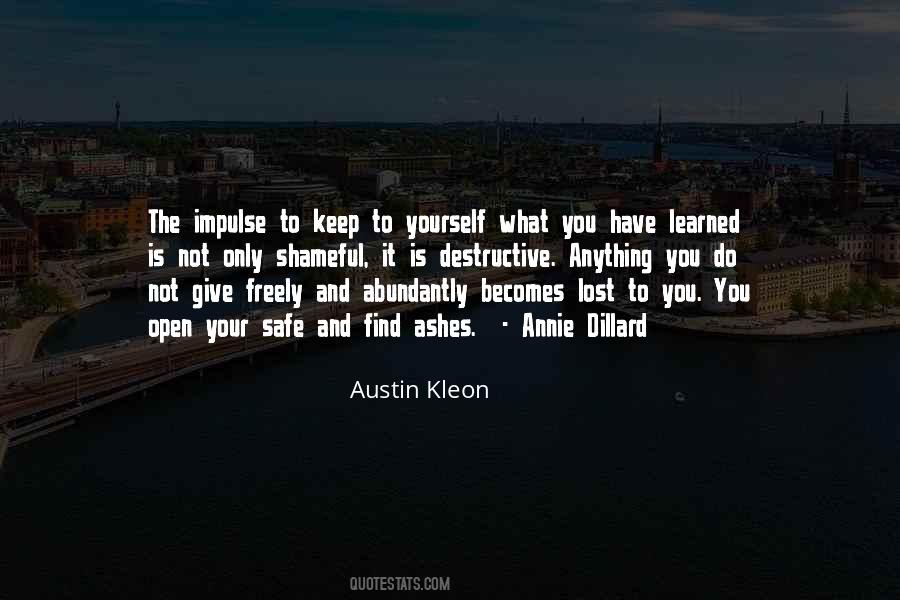 Austin Kleon Quotes #62142