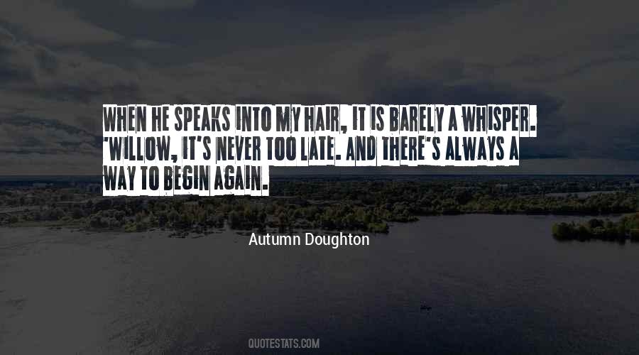 Autumn Doughton Quotes #76427