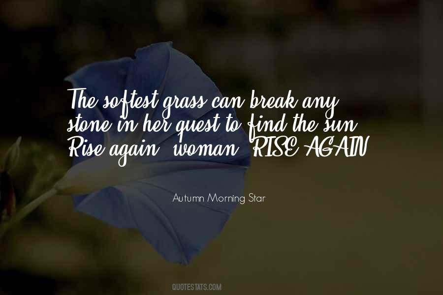 Autumn Morning Star Quotes #606649