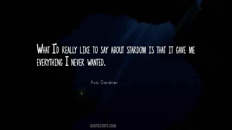 Ava Gardner Quotes #497973