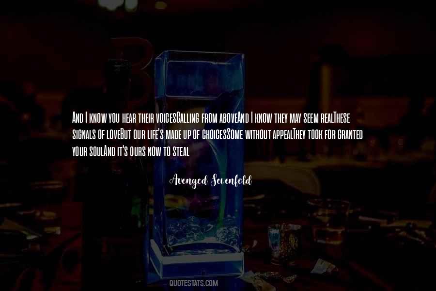 Avenged Sevenfold Quotes #792757