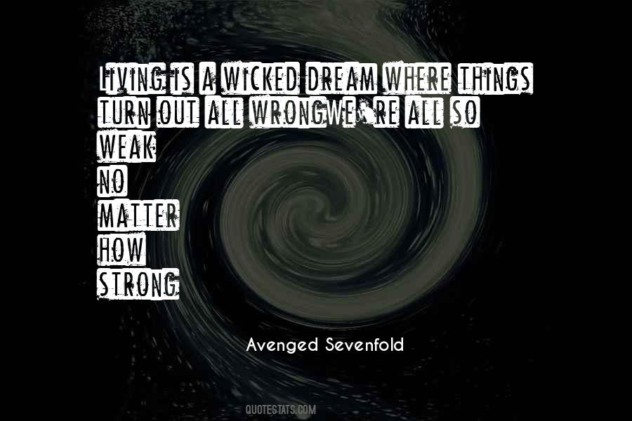 Avenged Sevenfold Quotes #858549