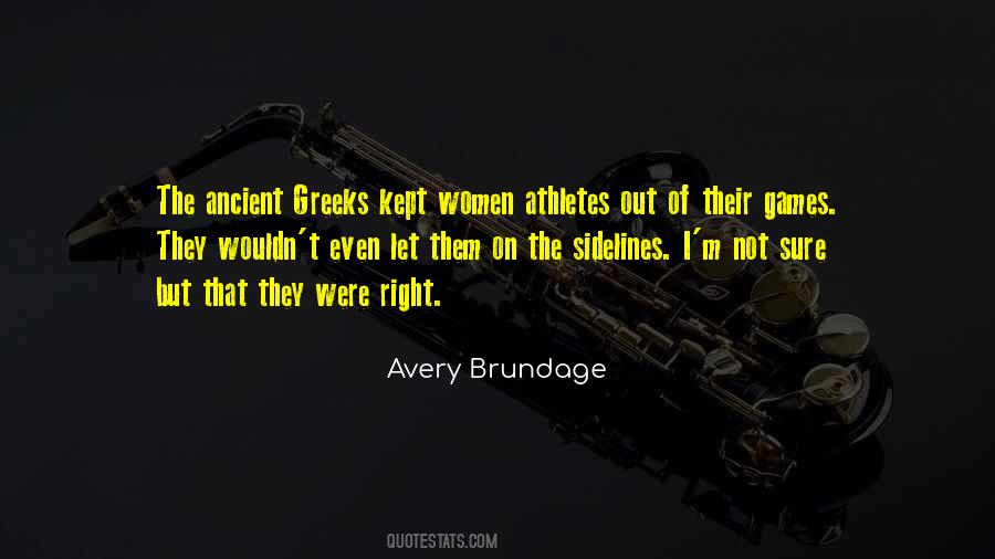 Avery Brundage Quotes #1687961