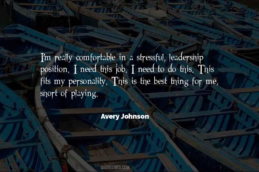 Avery Johnson Quotes #430506