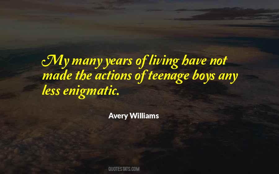 Avery Williams Quotes #36602