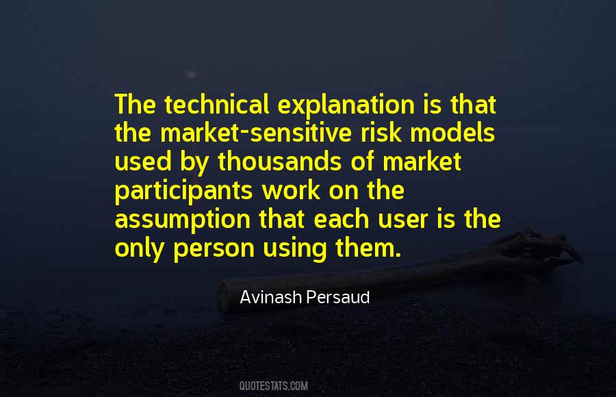 Avinash Persaud Quotes #1683253