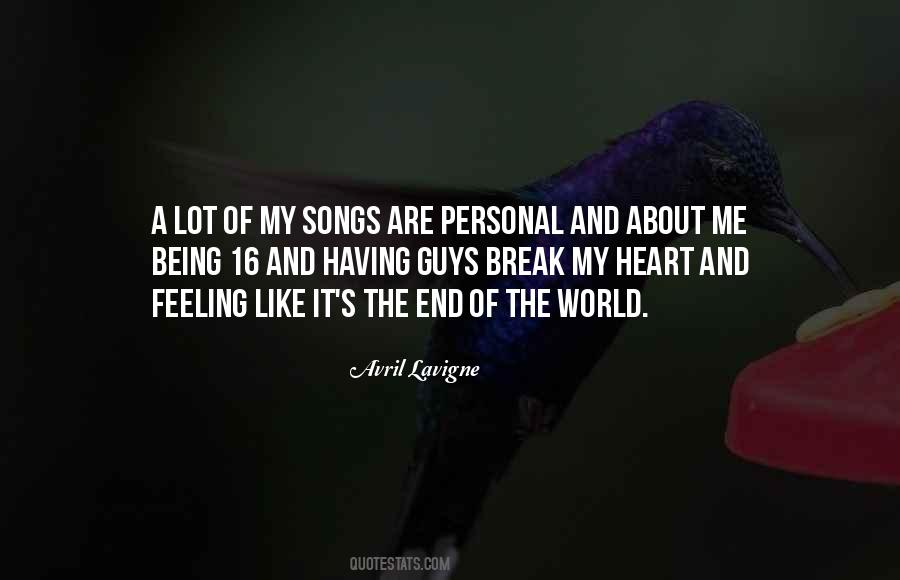 Avril Lavigne Quotes #498265