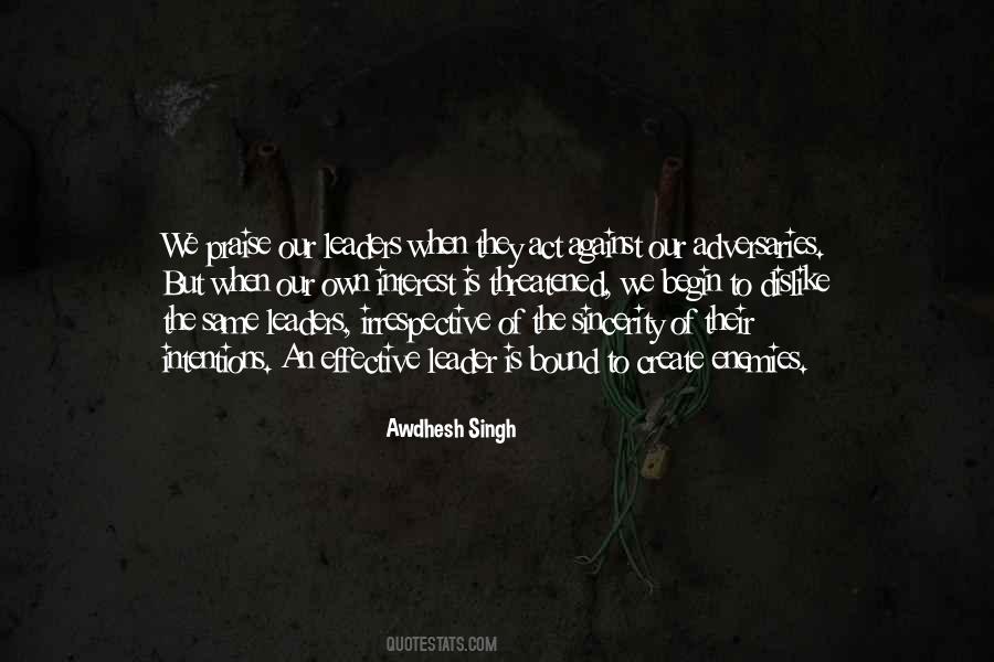 Awdhesh Singh Quotes #1596629