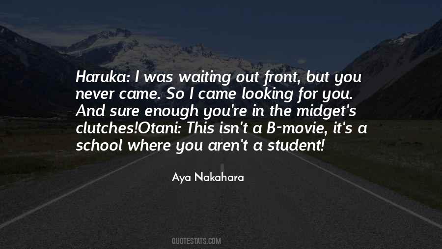 Aya Nakahara Quotes #1717071