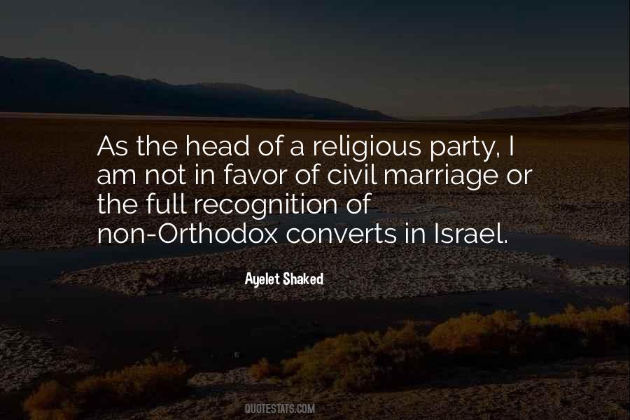 Ayelet Shaked Quotes #1780822