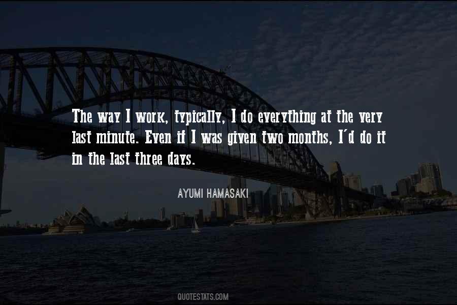 Ayumi Hamasaki Quotes #1499969