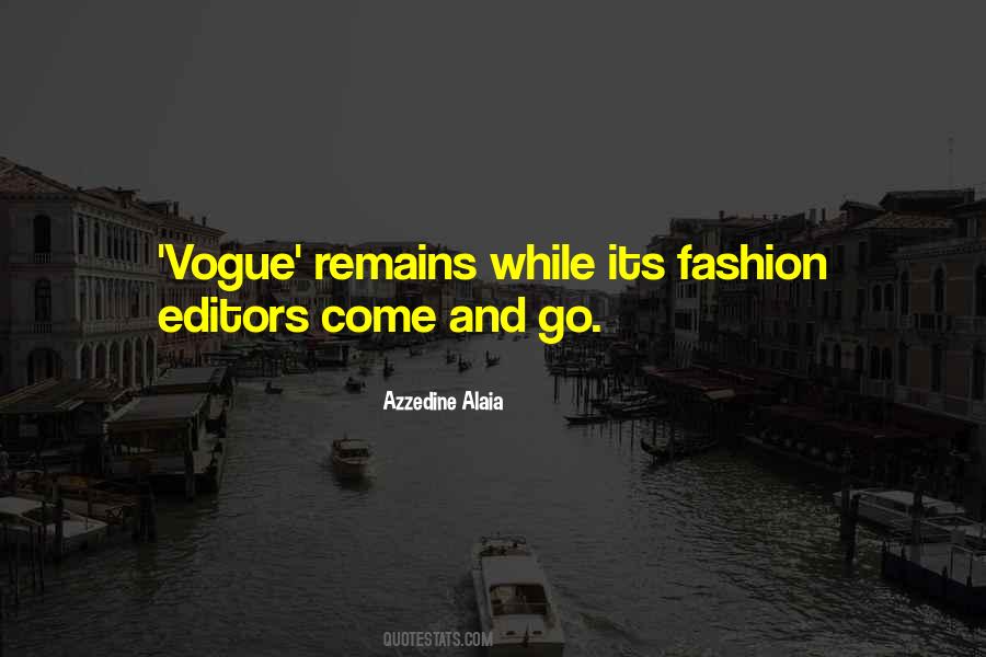 Azzedine Alaia Quotes #1579170