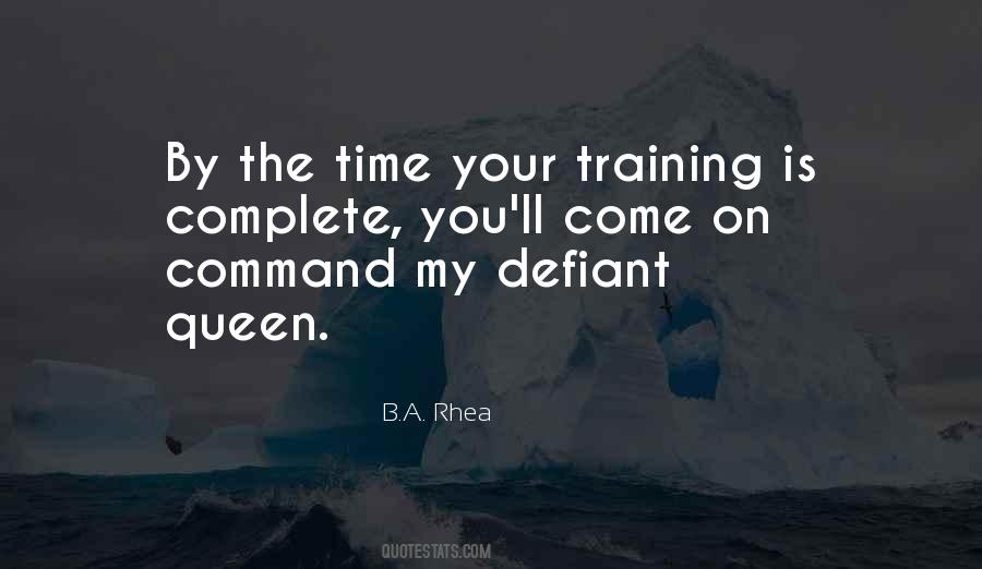 B.A. Rhea Quotes #119659 B.A. Rhea Quotes #119659