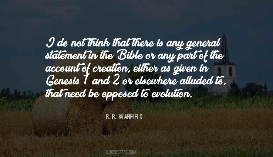 B. B. Warfield Quotes #681541