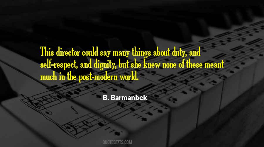 B. Barmanbek Quotes #462065