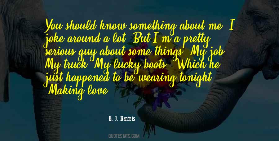 B. J. Daniels Quotes #1356734