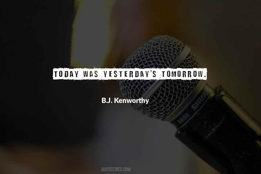 B.J. Kenworthy Quotes #426113