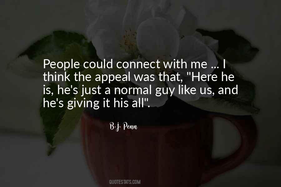 B.J. Penn Quotes #1177956