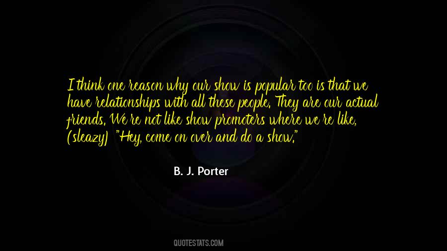 B. J. Porter Quotes #1370748