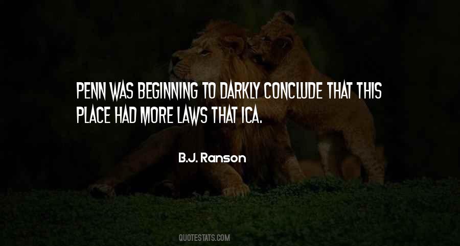 B.J. Ranson Quotes #358297