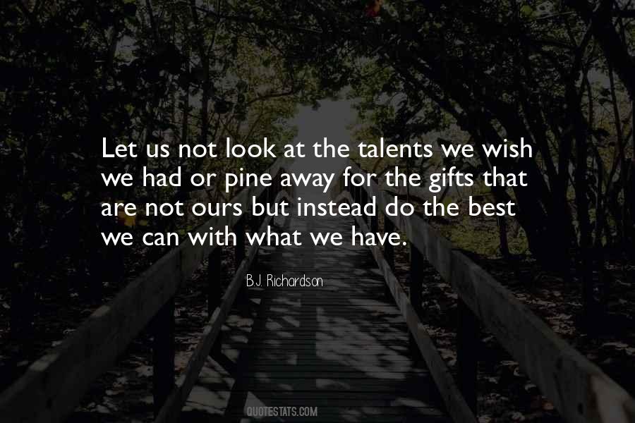 B.J. Richardson Quotes #612352 B.J. Richardson Quotes #612352