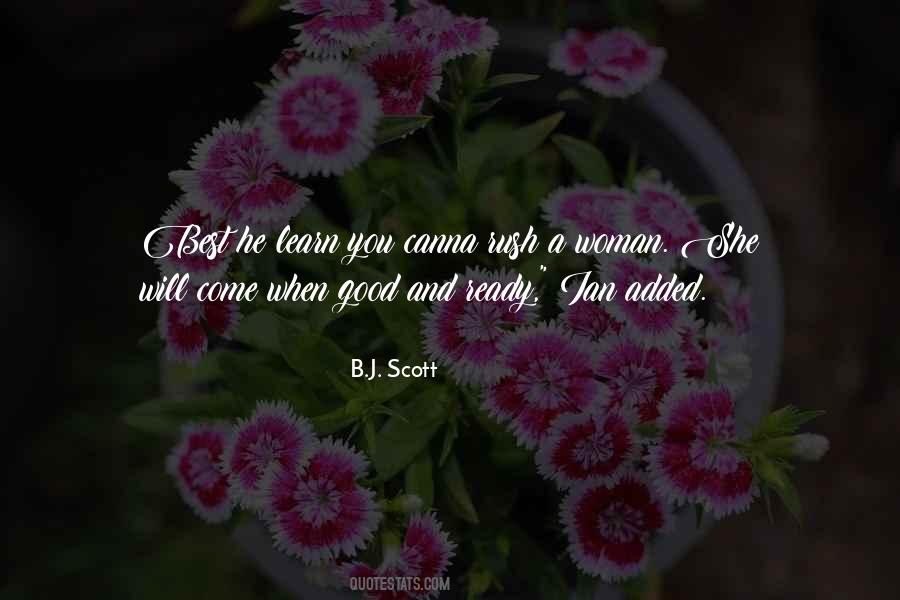 B.J. Scott Quotes #122902 B.J. Scott Quotes #122902