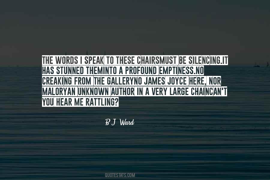B.J. Ward Quotes #117343