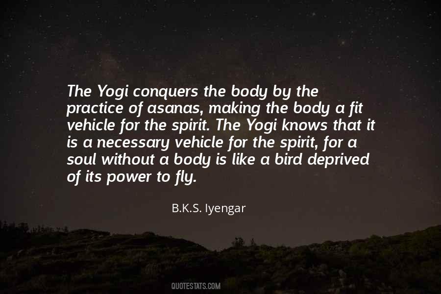 B.K.S. Iyengar Quotes #1612208