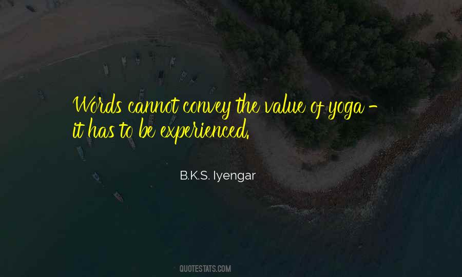 B.K.S. Iyengar Quotes #785847