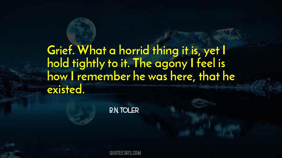 B.N. Toler Quotes #1391112