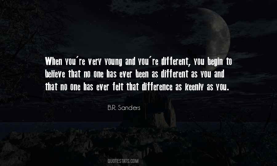 B.R. Sanders Quotes #1226086