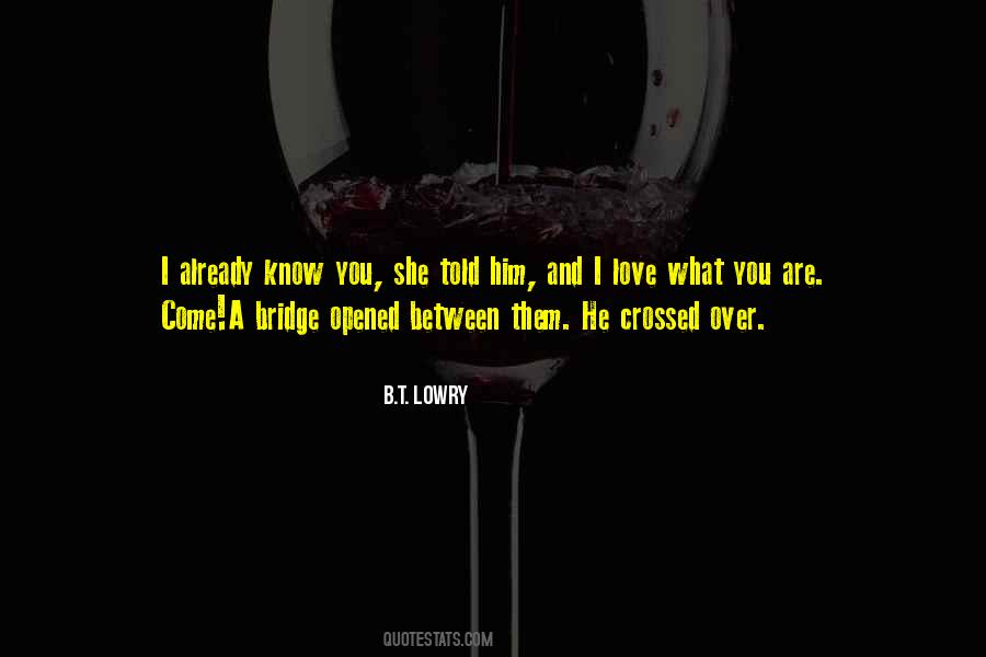 B.T. Lowry Quotes #92103