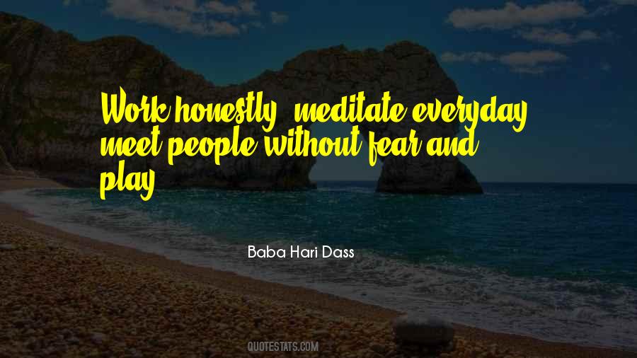 Baba Hari Dass Quotes #1136372